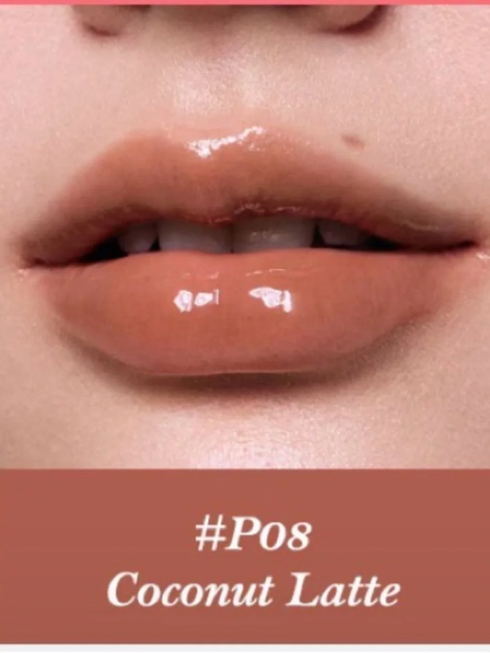 Elegant Sheer Peach Lip Gloss — Flower Knows